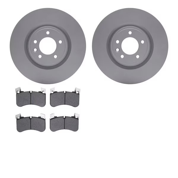 4502-11077, Geospec Rotors with 5000 Advanced Brake Pads, Silver, Dynamic Friction Co, Mfr#: 4502-11077